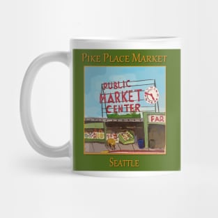 Pike Place Market Seattle Mug